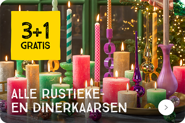 Alle rustieke dinerkaarsen